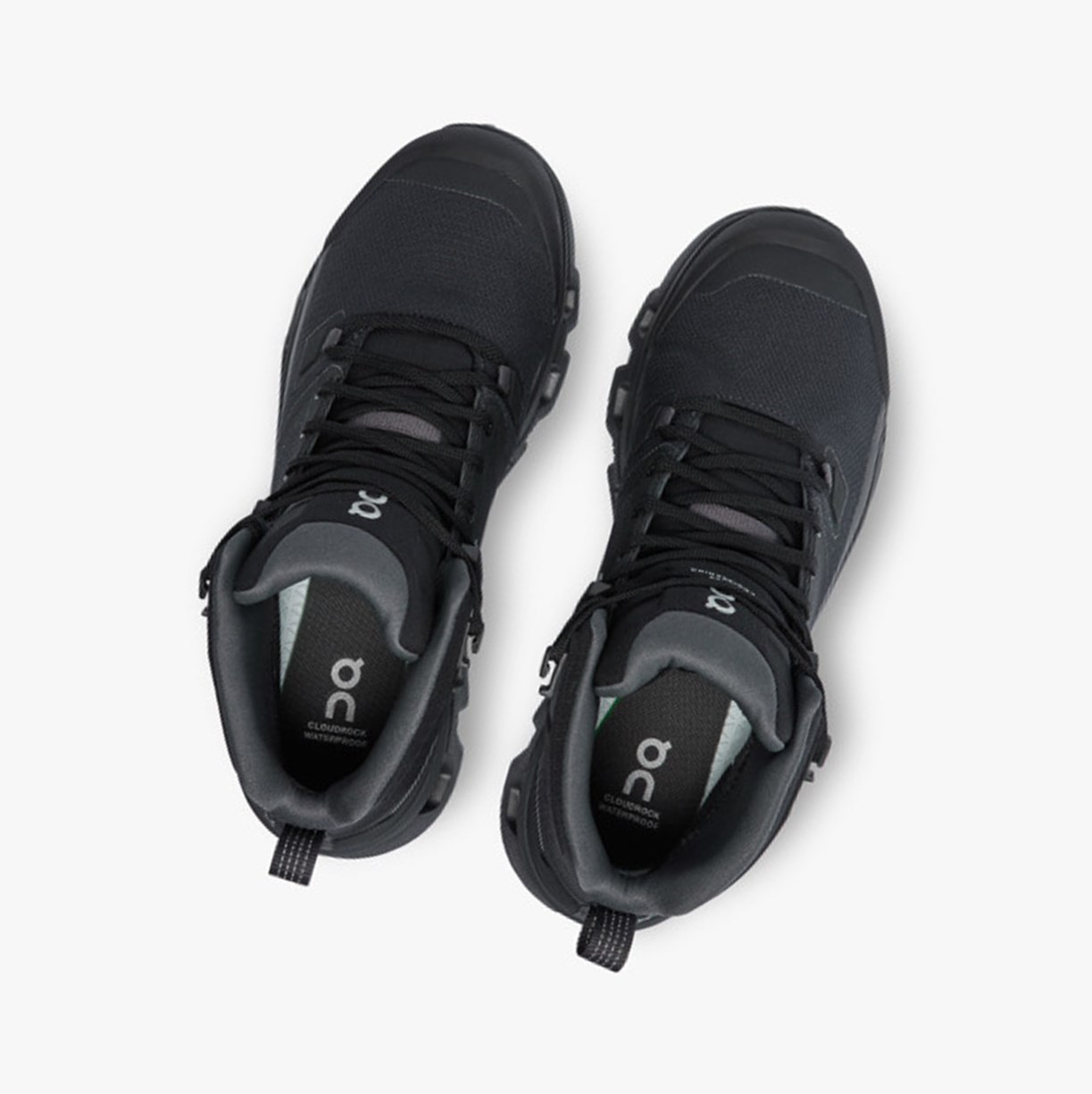 Botas Montaña On Running Cloudrock 2 Impermeables Mujer Black/Eclipse | 3571092-HC