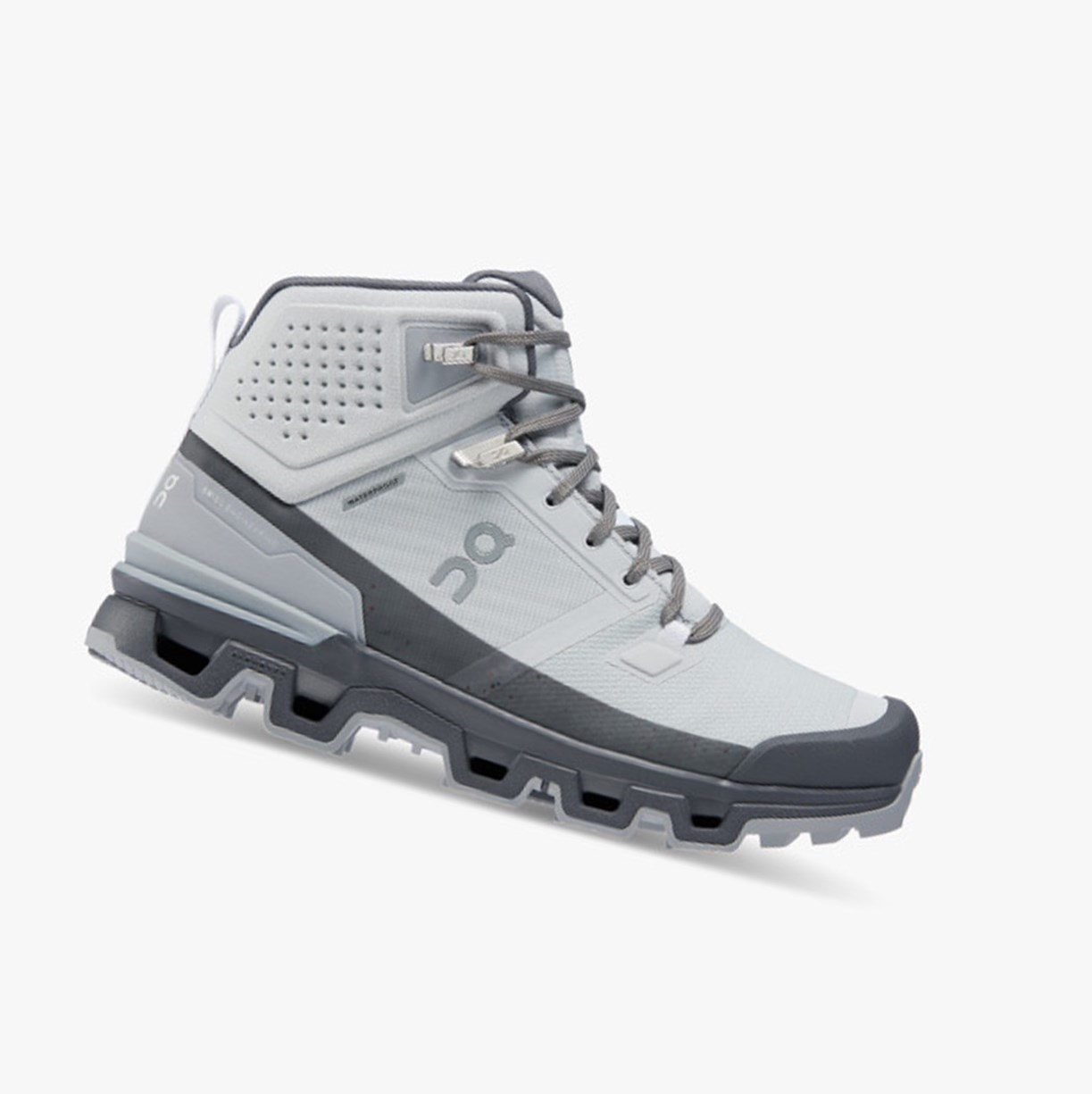 Botas Montaña On Running Cloudrock 2 Impermeables Mujer Glacier/Eclipse | 5832961-UQ