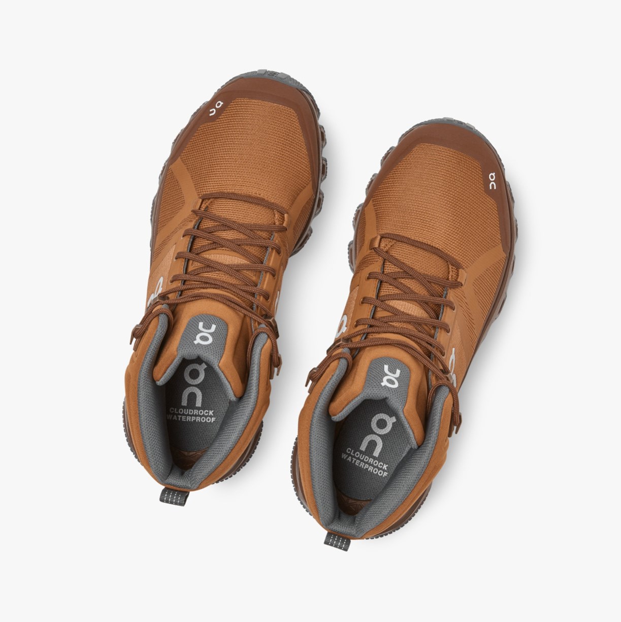 Botas Montaña On Running Cloudrock Impermeables Mujer Marrom | 1845367-EX