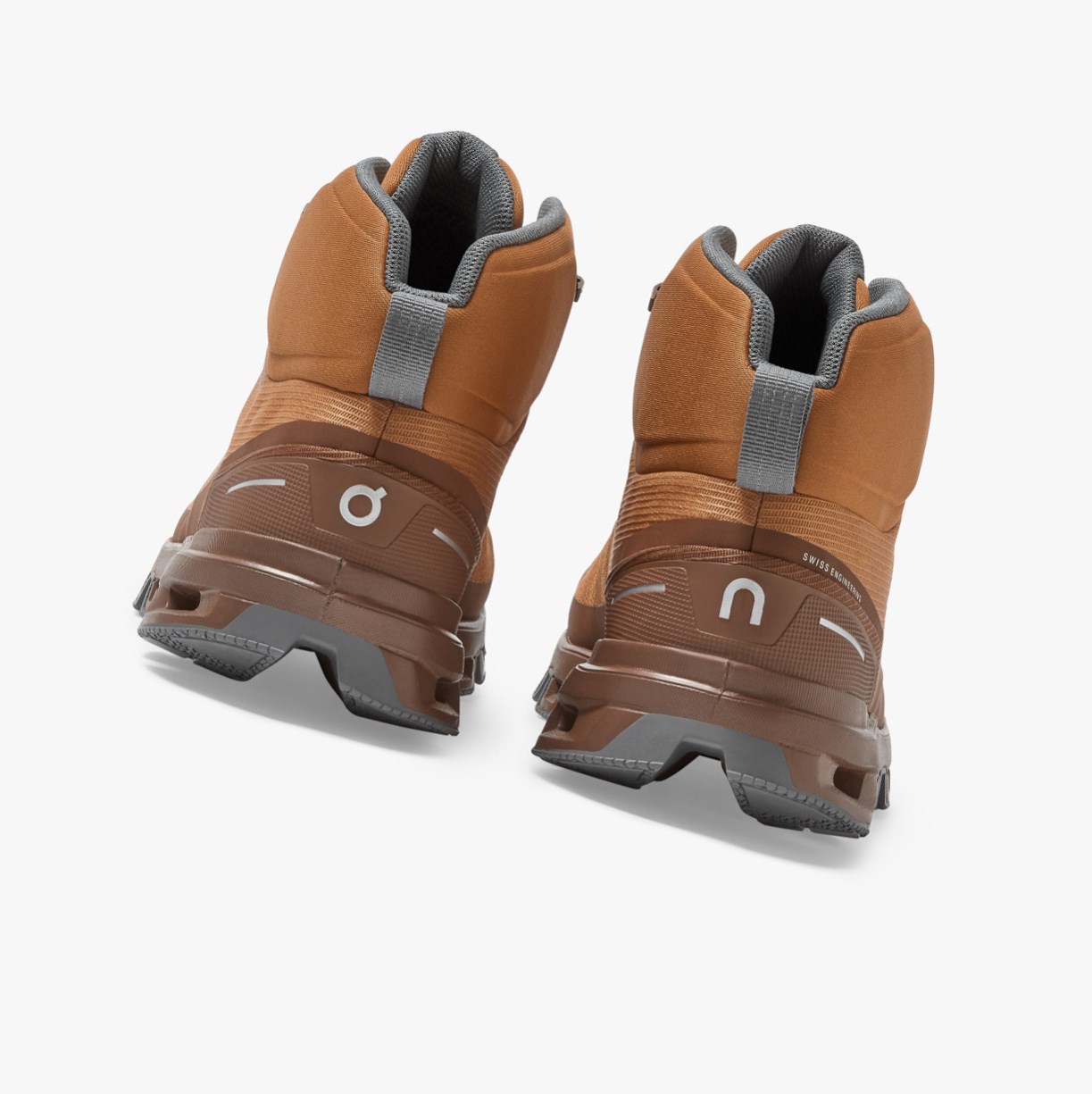 Botas Montaña On Running Cloudrock Impermeables Mujer Marrom | 1845367-EX
