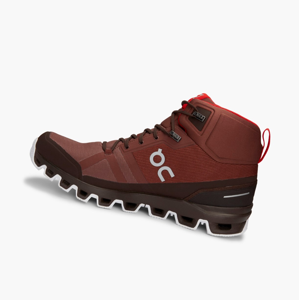 Botas Montaña On Running Cloudrock Impermeables Hombre Rojos | 5217839-OA