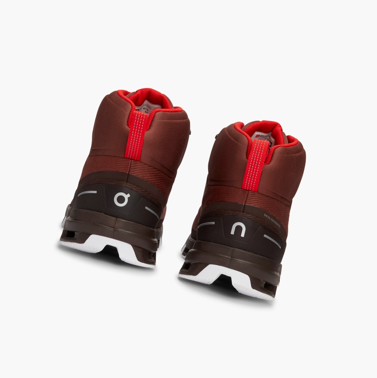 Botas Montaña On Running Cloudrock Impermeables Hombre Rojos | 5217839-OA