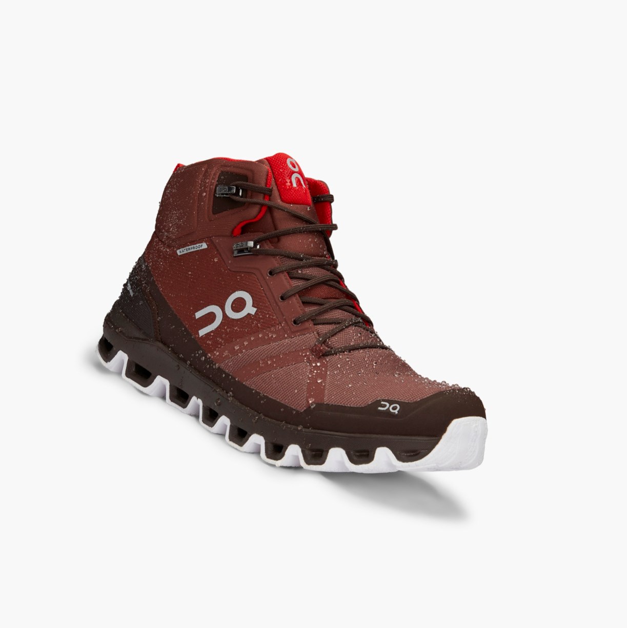 Botas Montaña On Running Cloudrock Impermeables Hombre Rojos | 5217839-OA