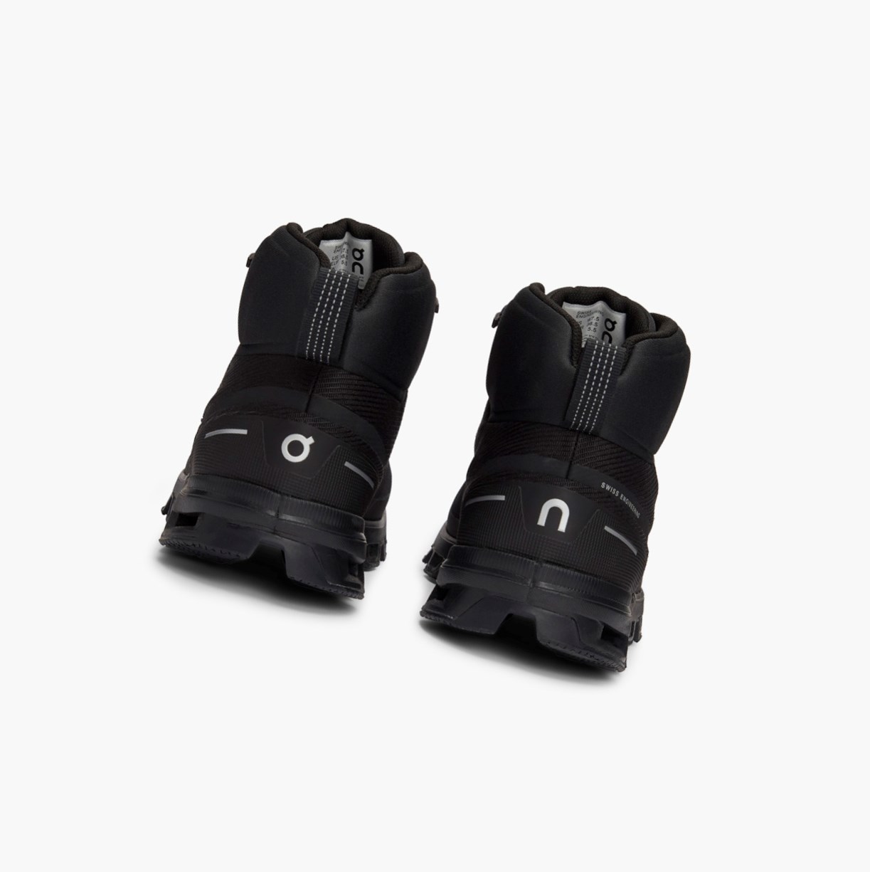 Botas Montaña On Running Cloudrock Impermeables Mujer Negros | 5469387-VI