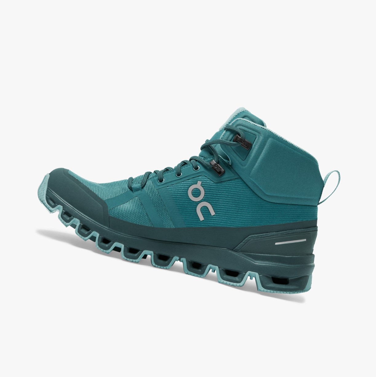 Botas Montaña On Running Cloudrock Impermeables Mujer Verdes | 8074513-FT