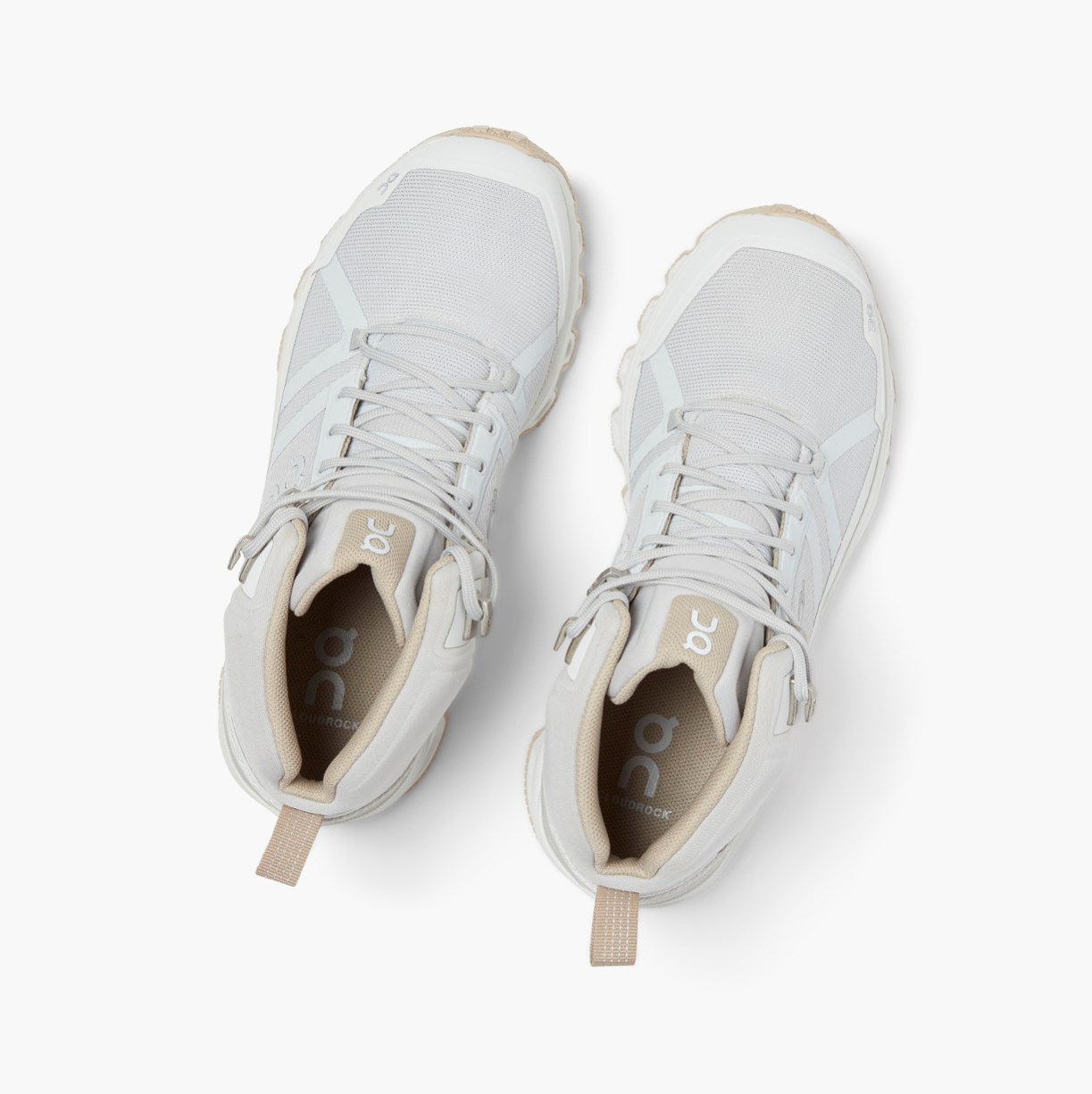 Botas Montaña On Running Cloudrock Impermeables Mujer Grises | 9126754-LM