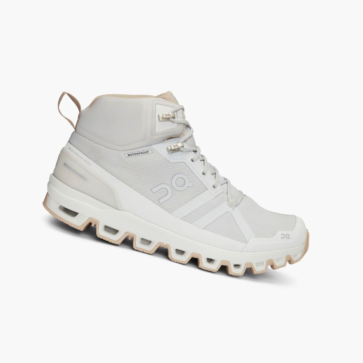 Botas Montaña On Running Cloudrock Impermeables Mujer Grises | 9126754-LM
