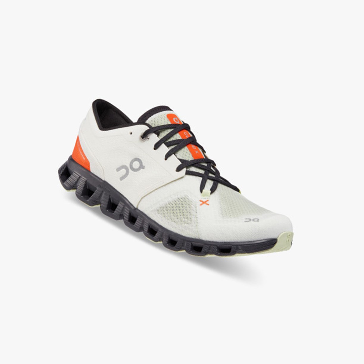 Tenis Deportivos On Running Cloud X 3 Hombre Ivory/Flame | 1092364-LR