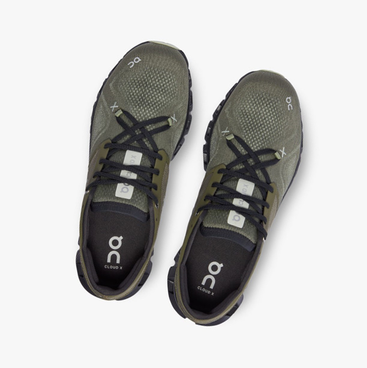 Tenis Deportivos On Running Cloud X 3 Hombre Olive/Reseda | 4681937-JO