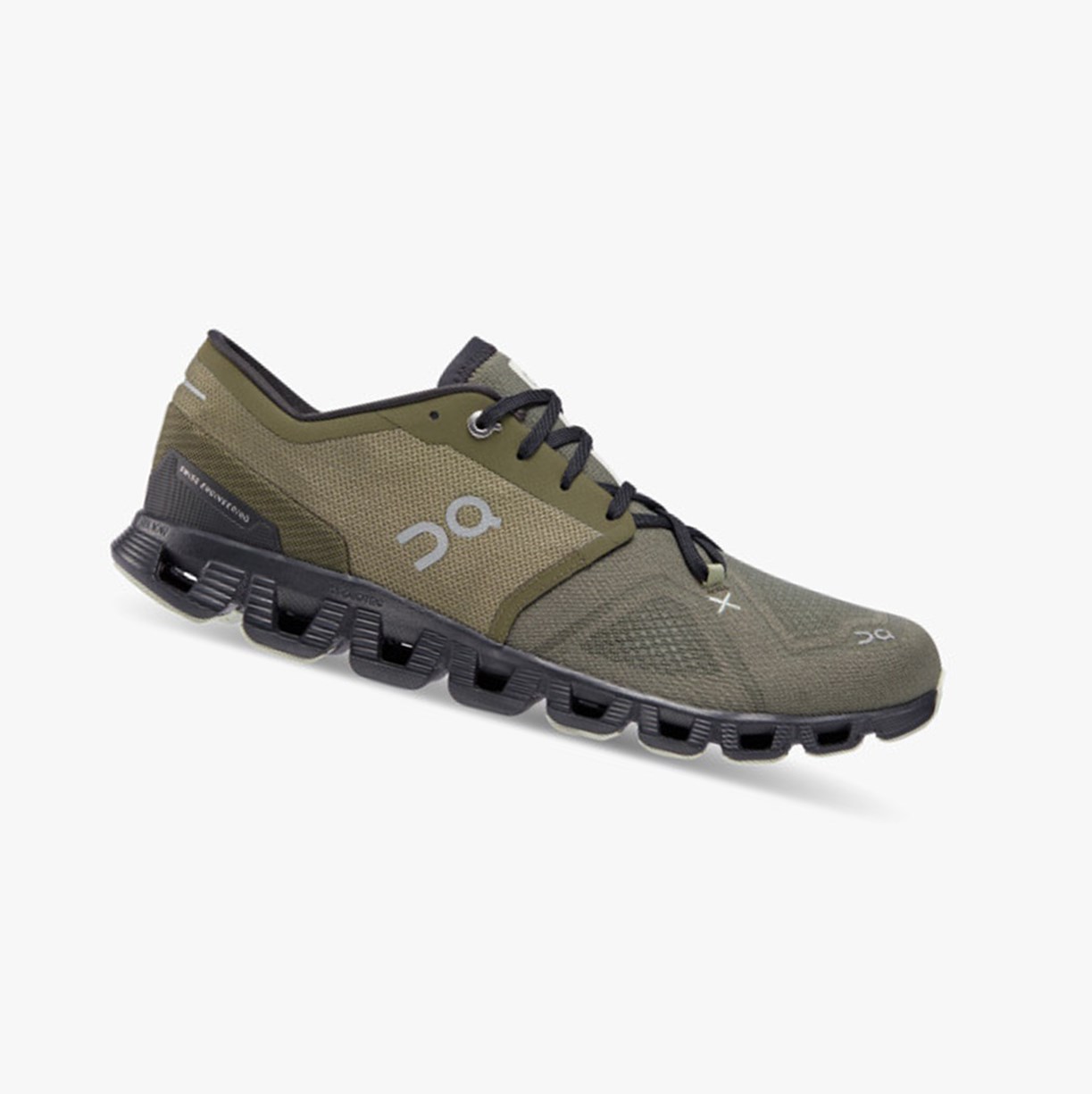 Tenis Deportivos On Running Cloud X 3 Hombre Olive/Reseda | 4681937-JO