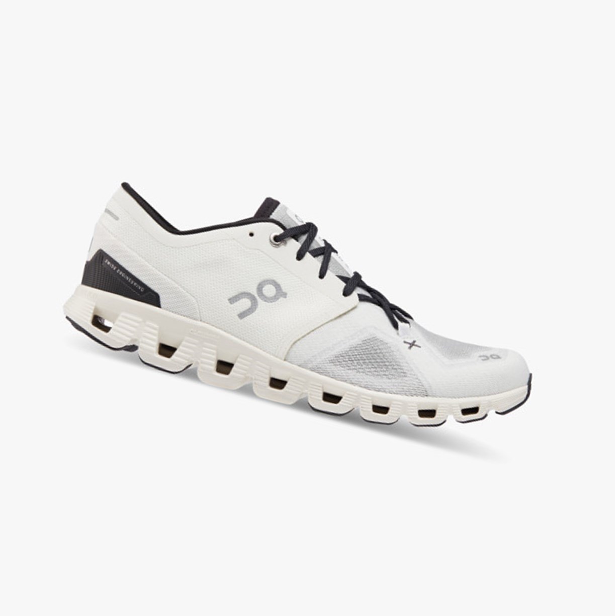 Tenis Deportivos On Running Cloud X 3 Hombre Ivory/Black | 8534672-FM