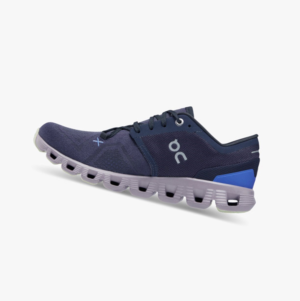 Tenis Deportivos On Running Cloud X 3 Mujer Midnight/Heron | 5270389-VJ