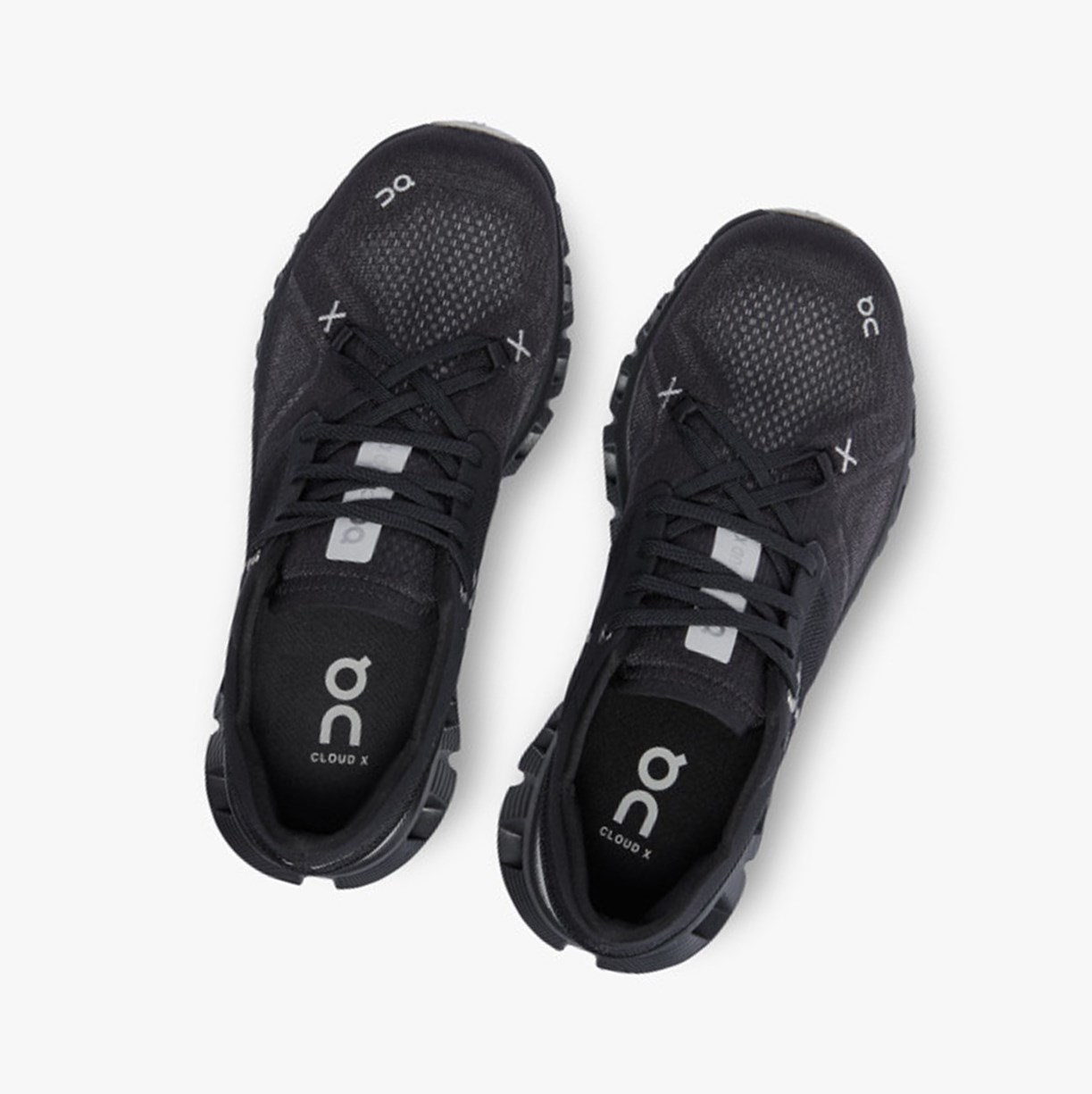 Tenis Deportivos On Running Cloud X 3 Mujer Negros | 8327109-GO
