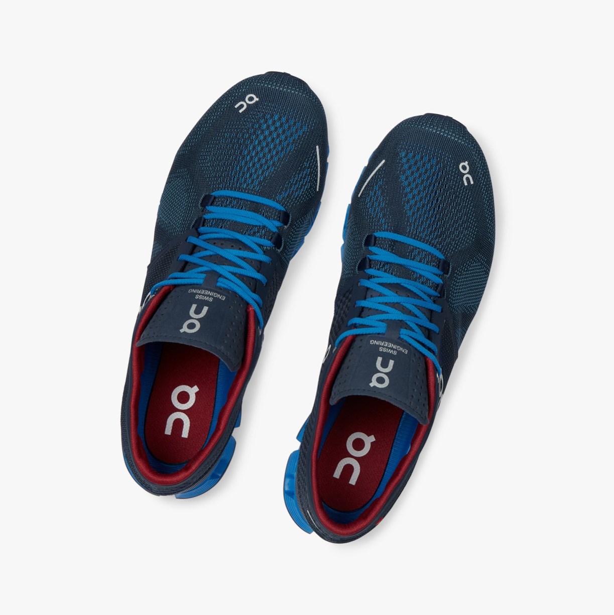 Tenis Deportivos On Running Cloud X Hombre Azul Marino | 4360815-QG