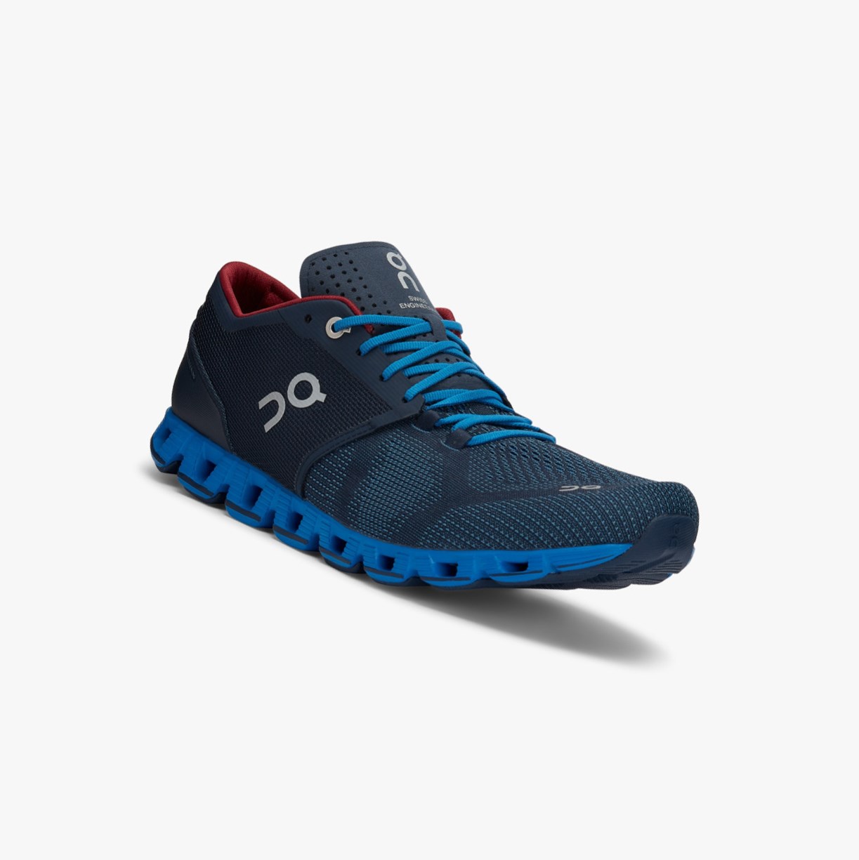 Tenis Deportivos On Running Cloud X Hombre Azul Marino | 4360815-QG