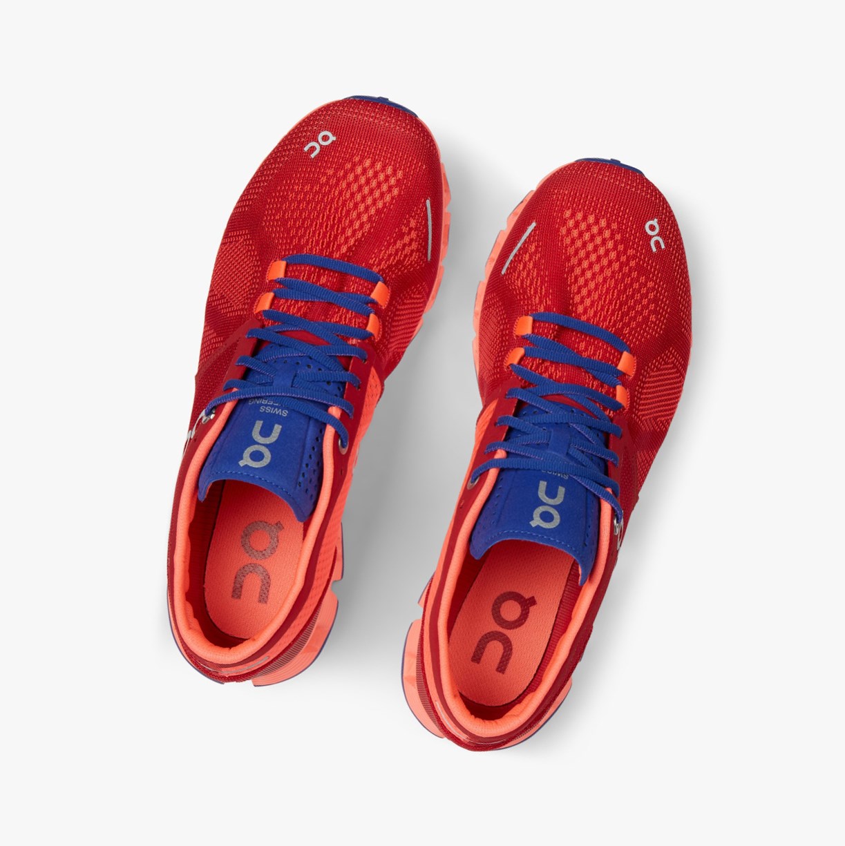 Tenis Deportivos On Running Cloud X Mujer Rojos | 7340125-DV
