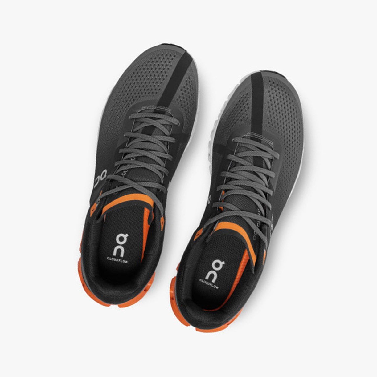Tenis Deportivos On Running Cloudflow Hombre Black/Turmeric | 2683794-QO