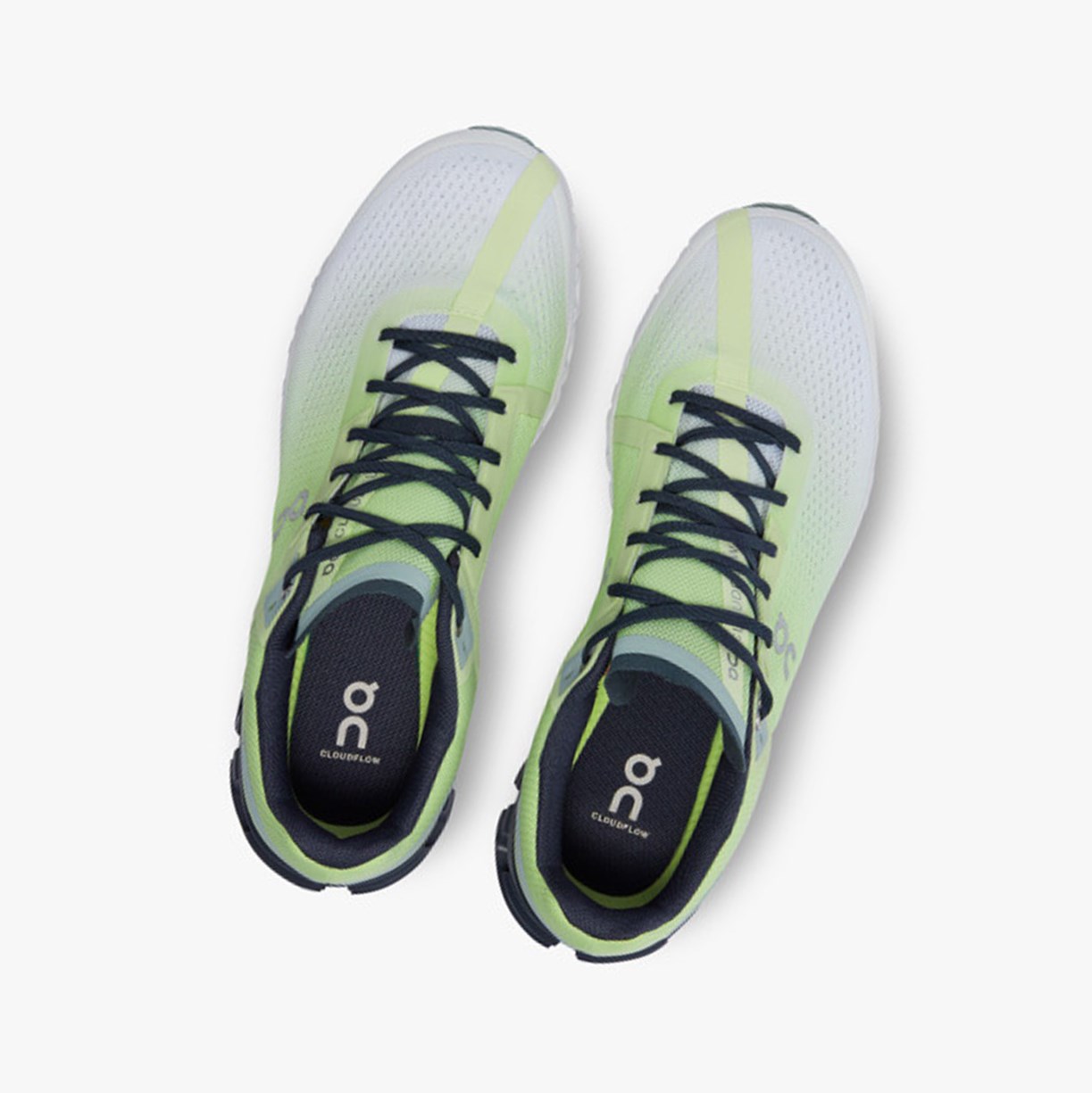 Tenis Deportivos On Running Cloudflow Hombre Meadow/White | 5169324-GM