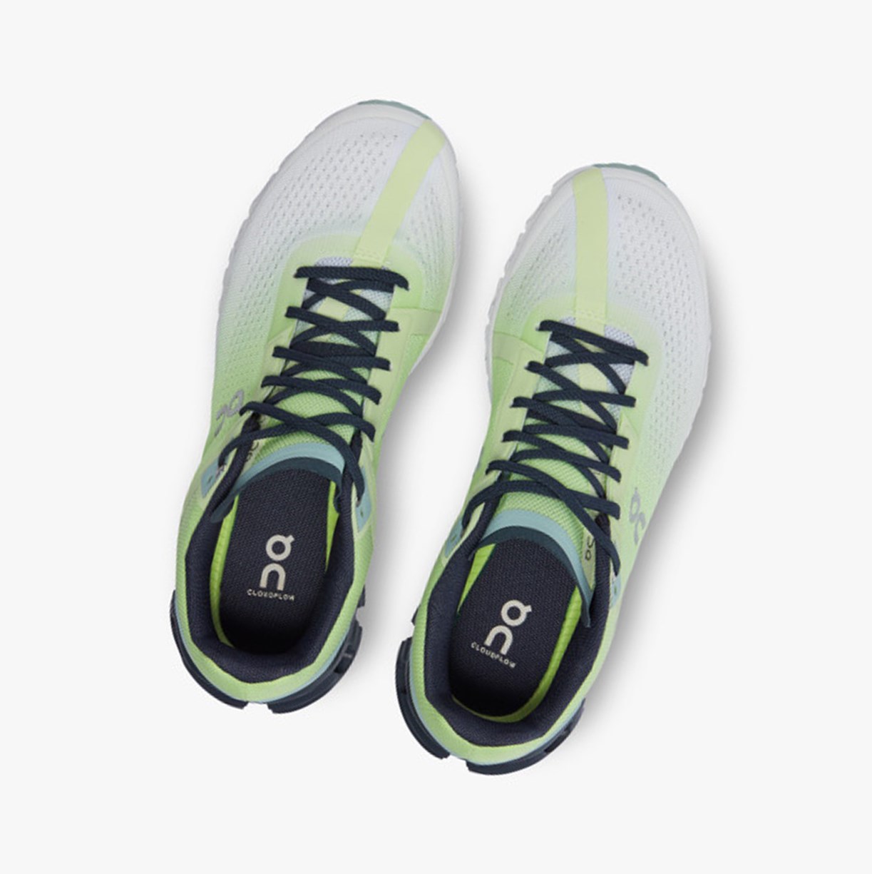 Tenis Deportivos On Running Cloudflow Mujer Meadow/White | 0549162-GV