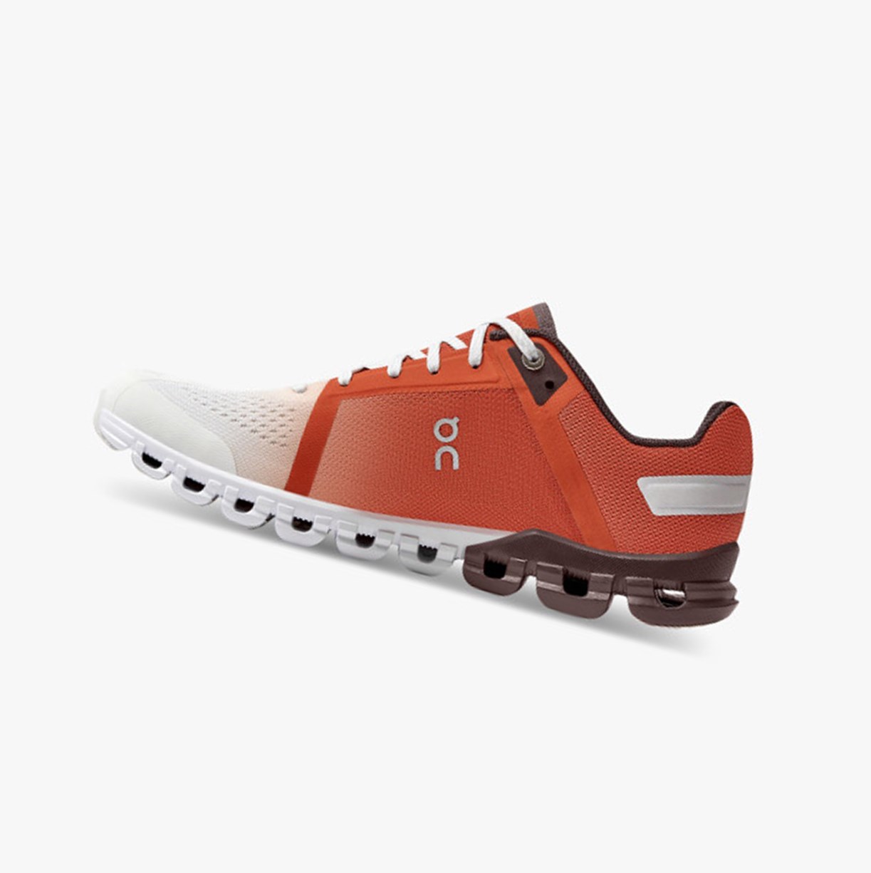 Tenis Deportivos On Running Cloudflow Mujer Rust/White | 0837162-GM