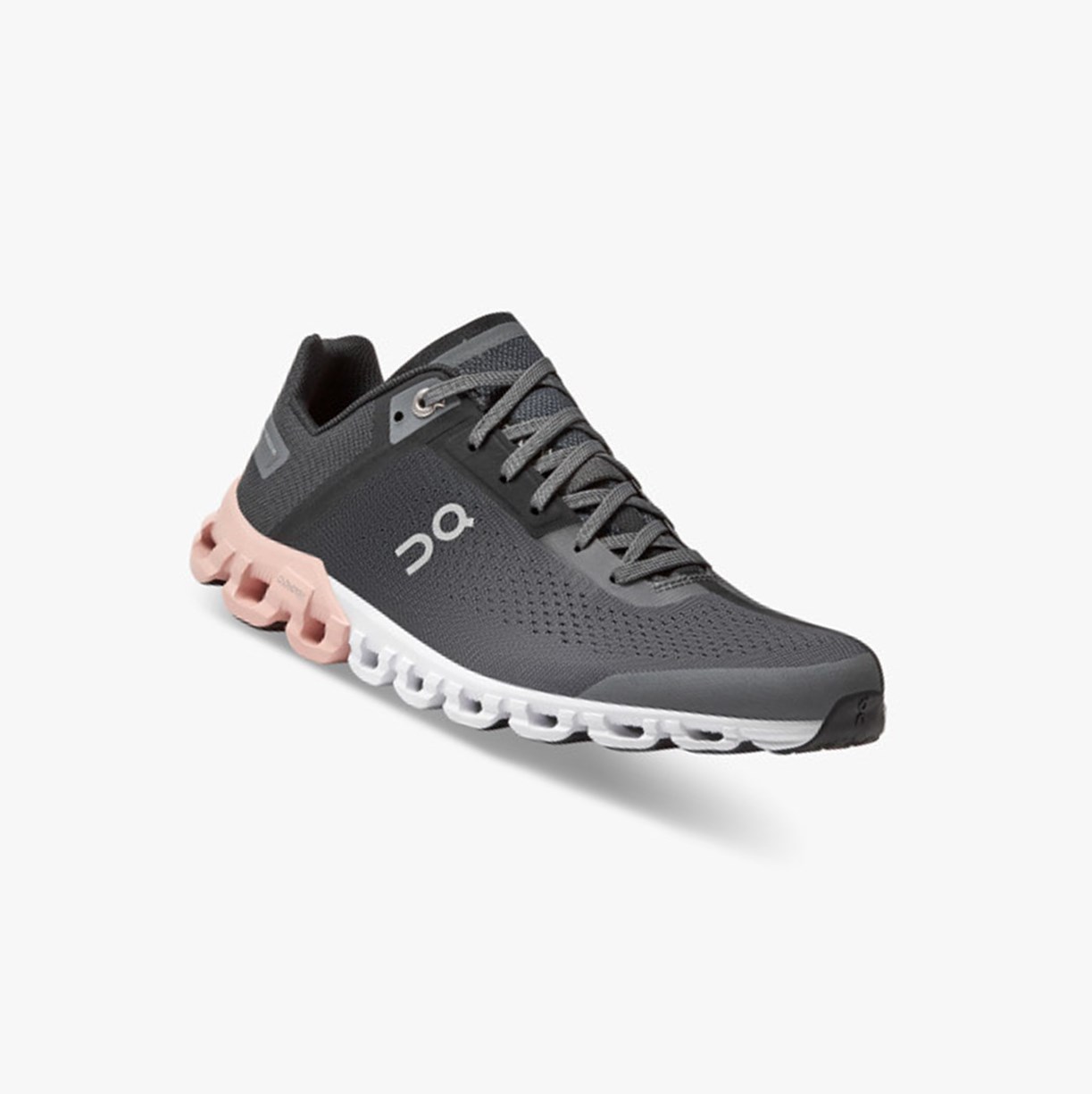 Tenis Deportivos On Running Cloudflow Mujer Rock/Rose | 6354198-QC
