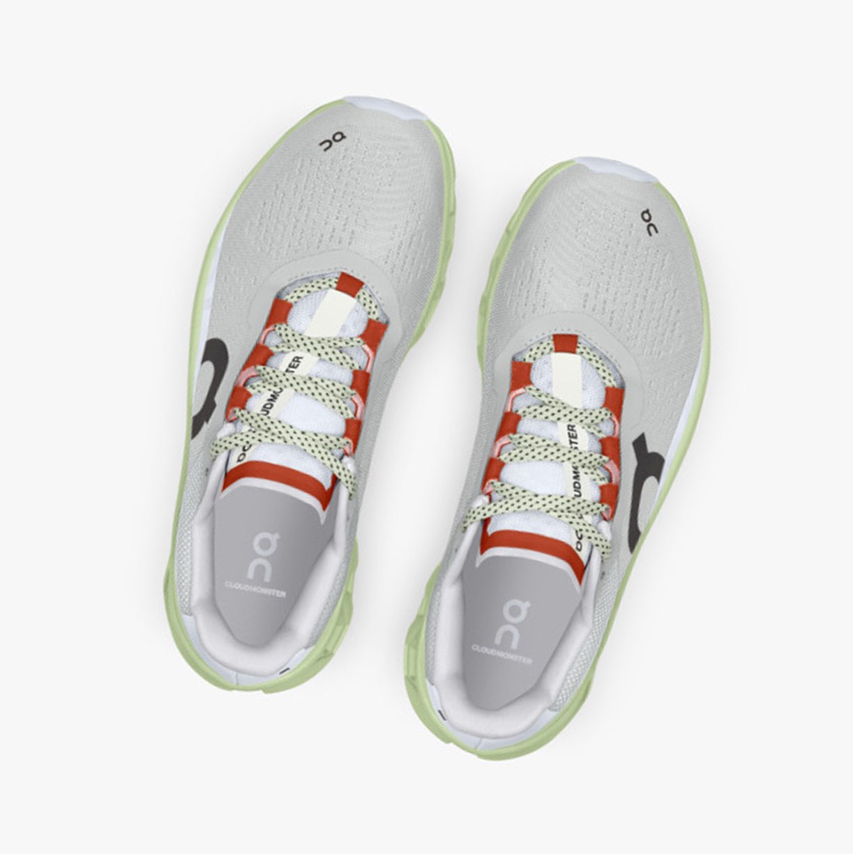Tenis Deportivos On Running Cloudmonster Mujer Glacier/Meadow | 1297865-NK
