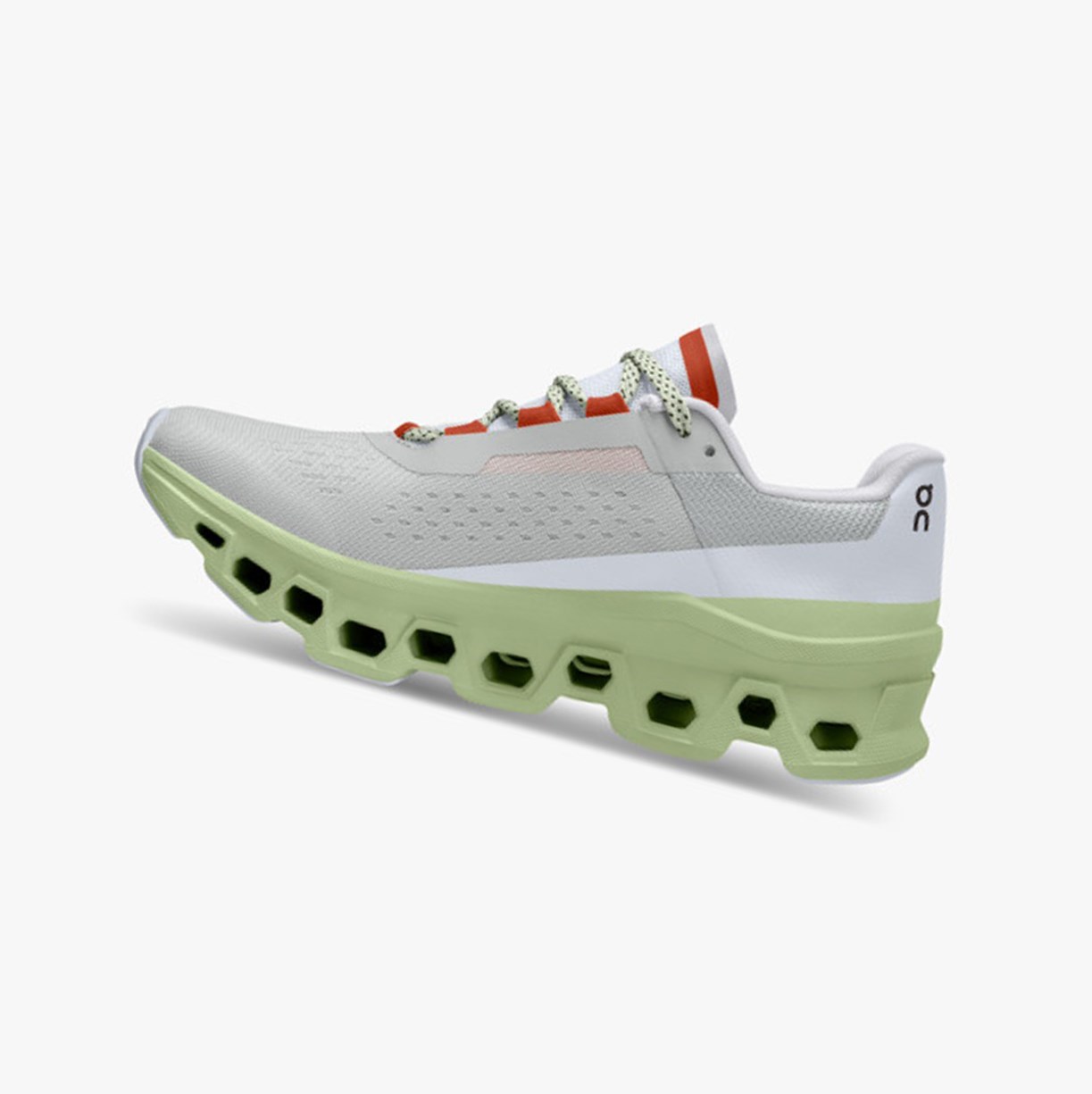 Tenis Deportivos On Running Cloudmonster Mujer Glacier/Meadow | 1297865-NK