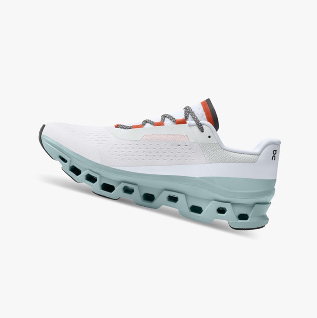 Tenis Deportivos On Running Cloudmonster Hombre Frost/Surf | 6849217-IN