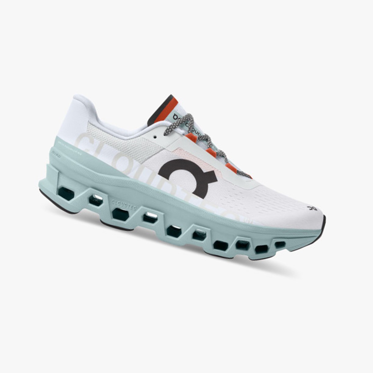 Tenis Deportivos On Running Cloudmonster Hombre Frost/Surf | 6849217-IN
