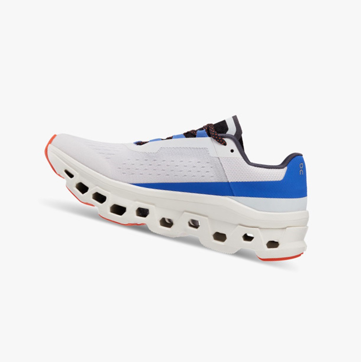 Tenis Deportivos On Running Cloudmonster Mujer Frost/Cobalt | 8605913-ZV