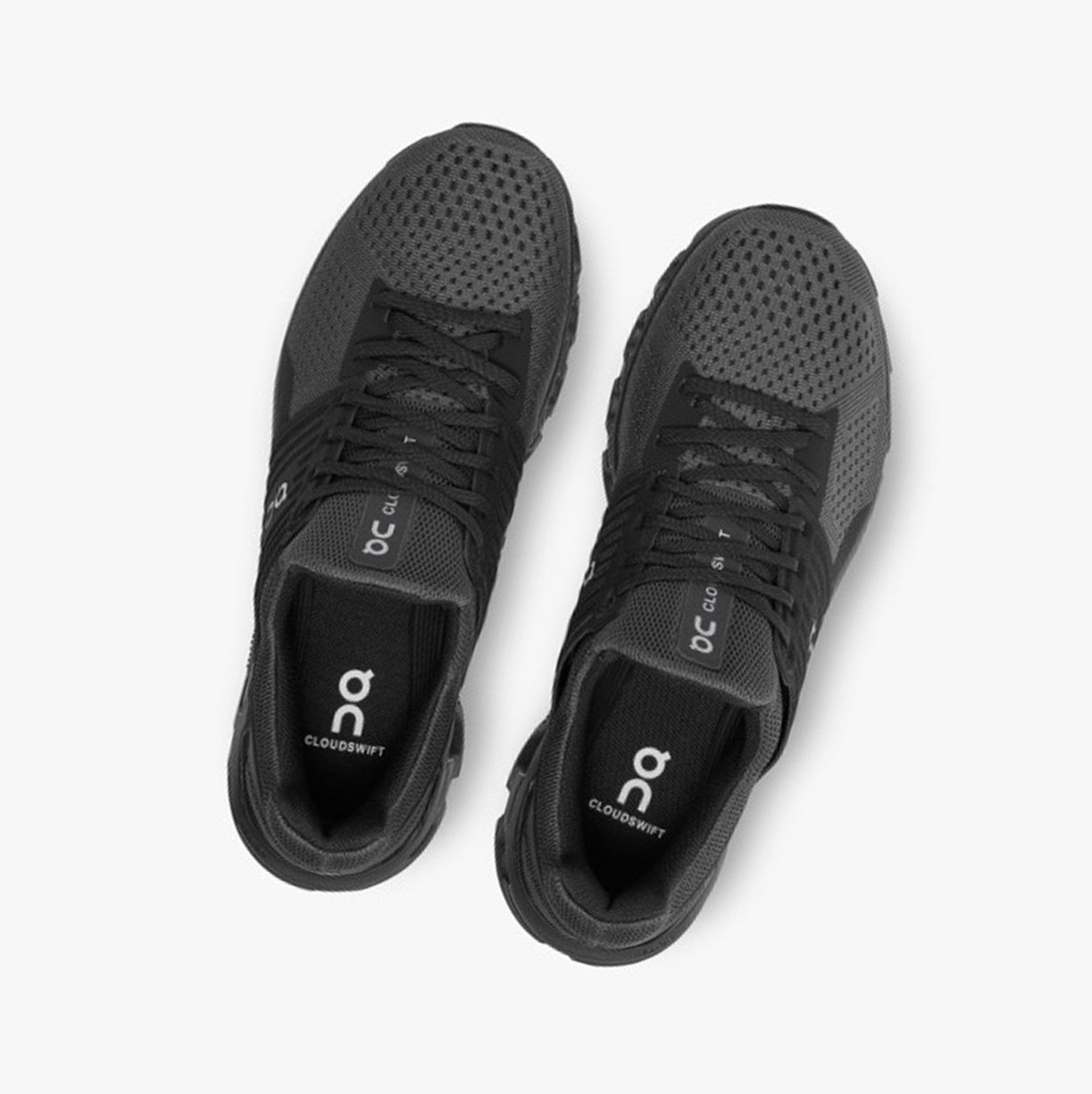 Tenis Deportivos On Running Cloudrift Hombre Negros | 4162579-BF