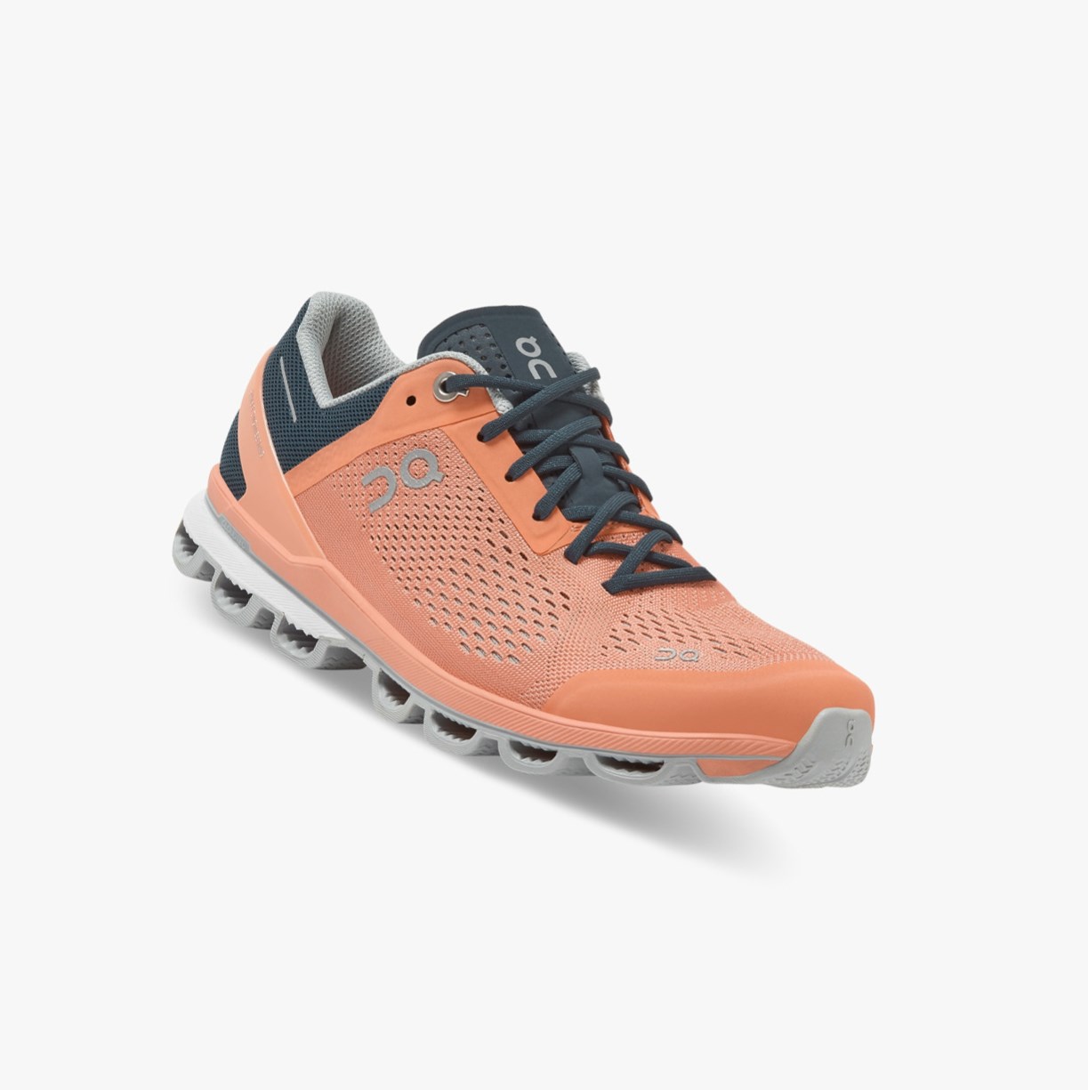 Tenis Deportivos On Running Cloudsurfer Mujer Coral | 8975642-KY