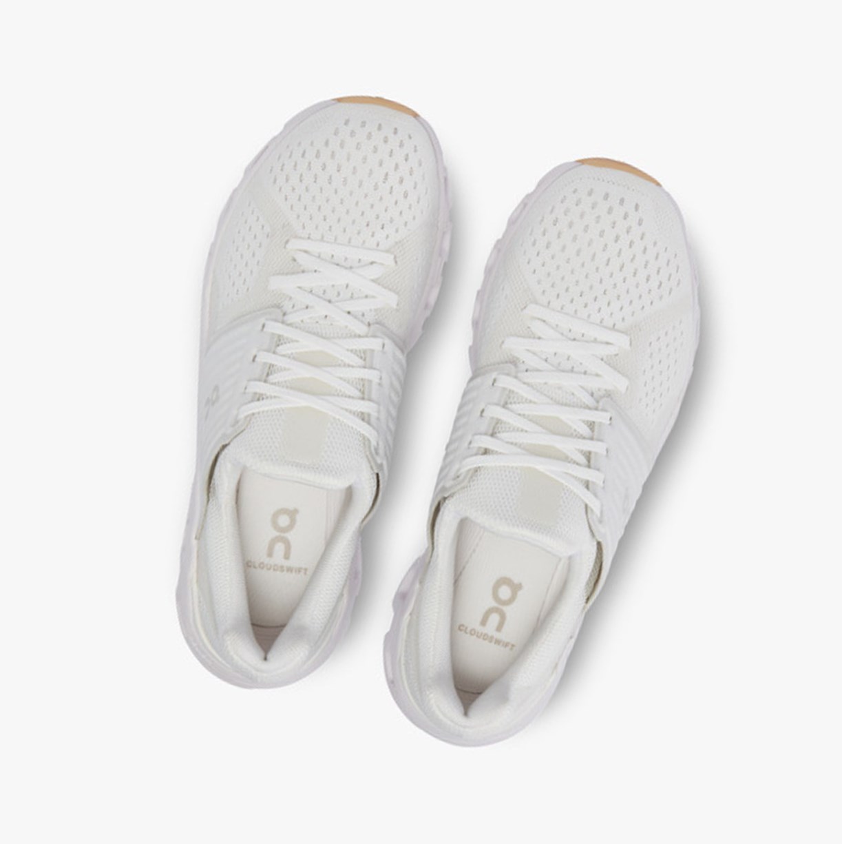 Tenis Deportivos On Running Cloudswift Undyed Hombre Blancos | 8079243-DB