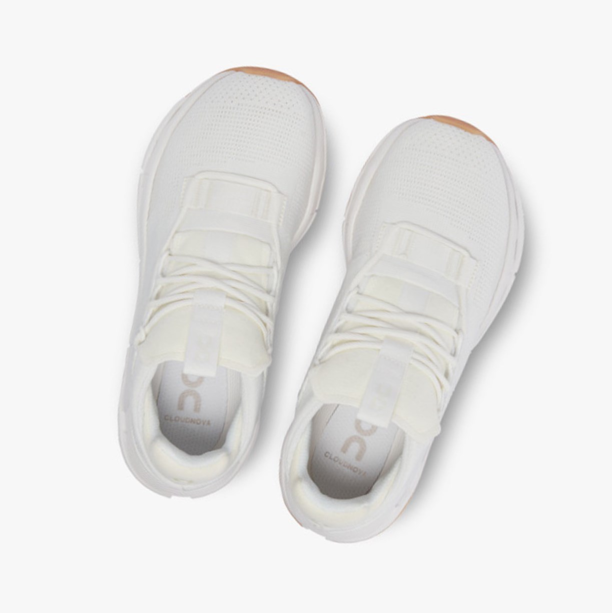 Tenis On Running Cloudnova Hombre Blancos | 6381092-ID