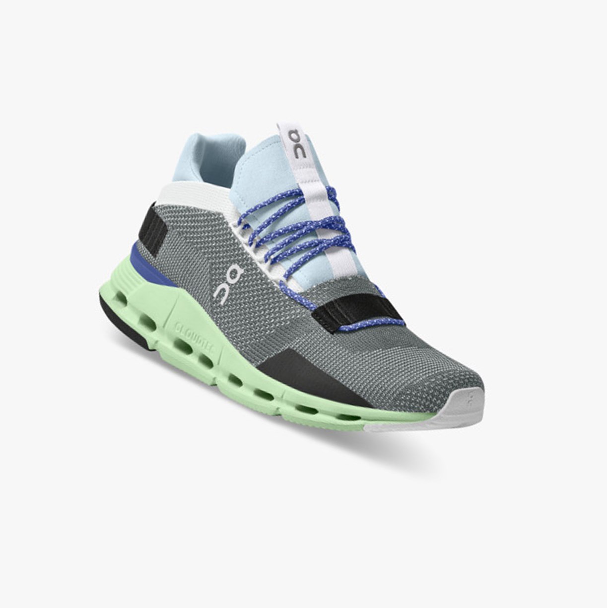 Tenis On Running Cloudnova Hombre Rock/Meadow | 2314950-PO