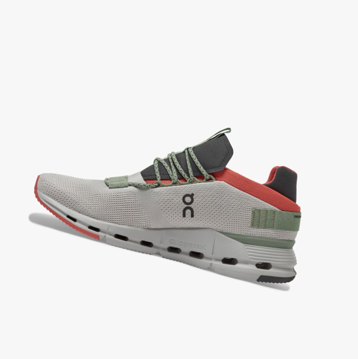 Tenis On Running Cloudnova Hombre Silver/Orange | 7346215-FX