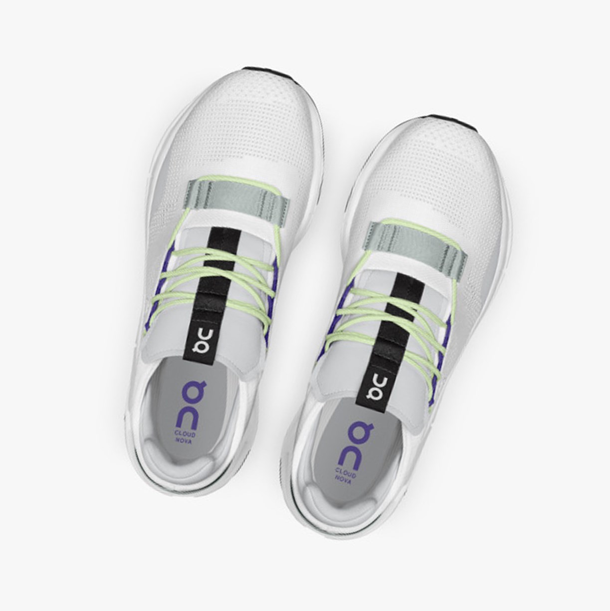 Tenis On Running Cloudnova Hombre White/Mineral | 2031496-CA