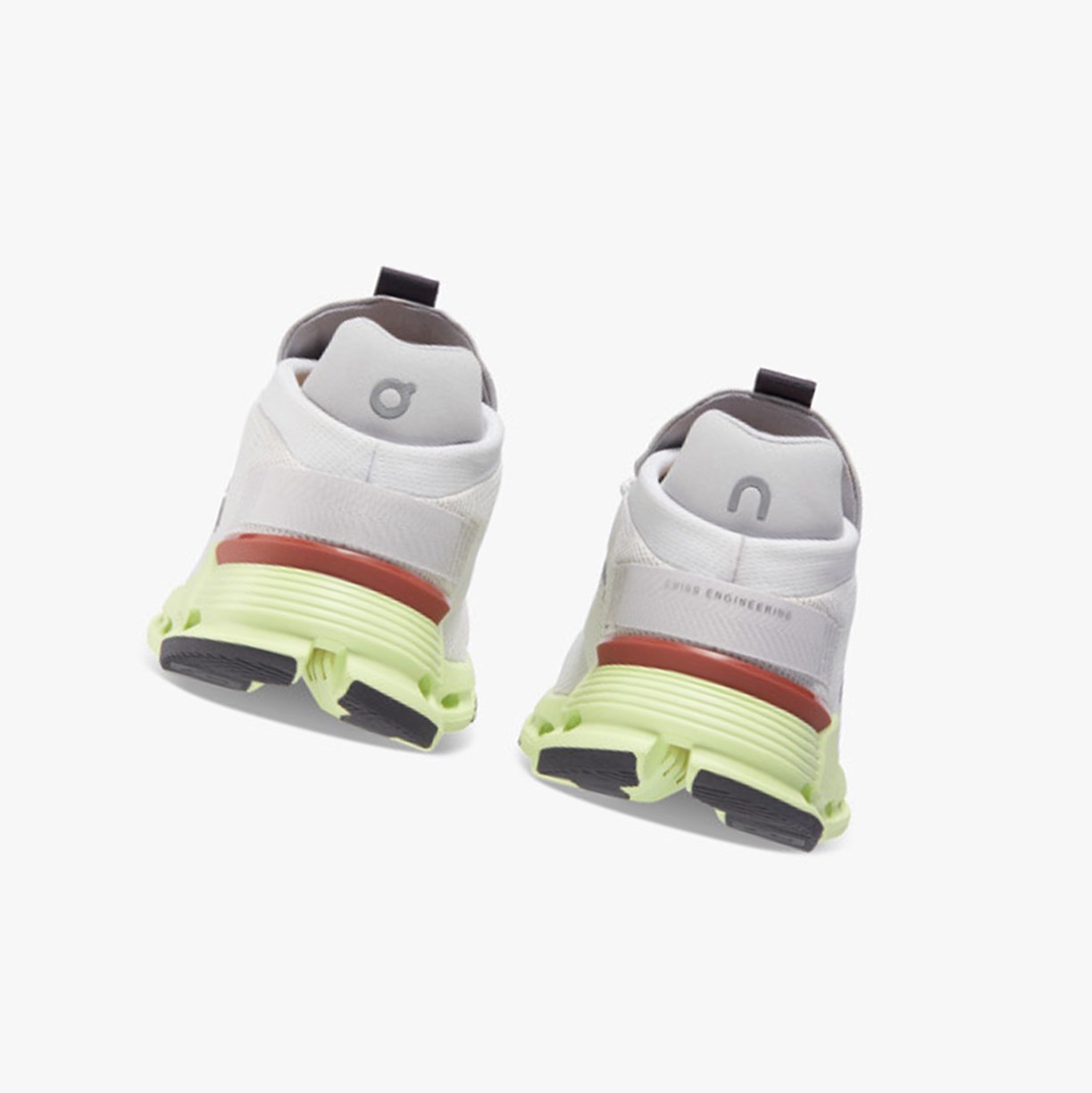 Tenis On Running Cloudnova Hombre White/Limelight | 2308579-SU