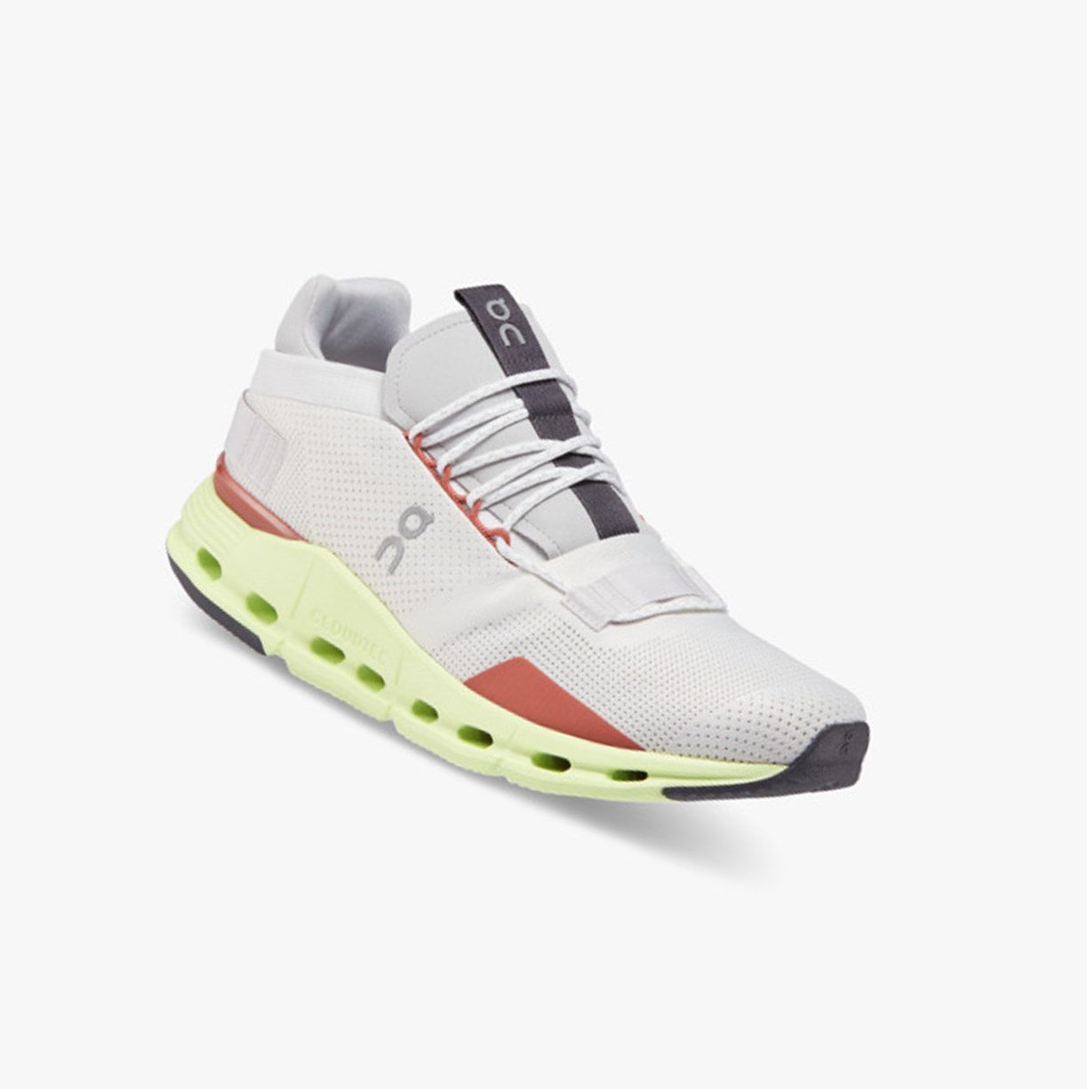 Tenis On Running Cloudnova Hombre White/Limelight | 2308579-SU
