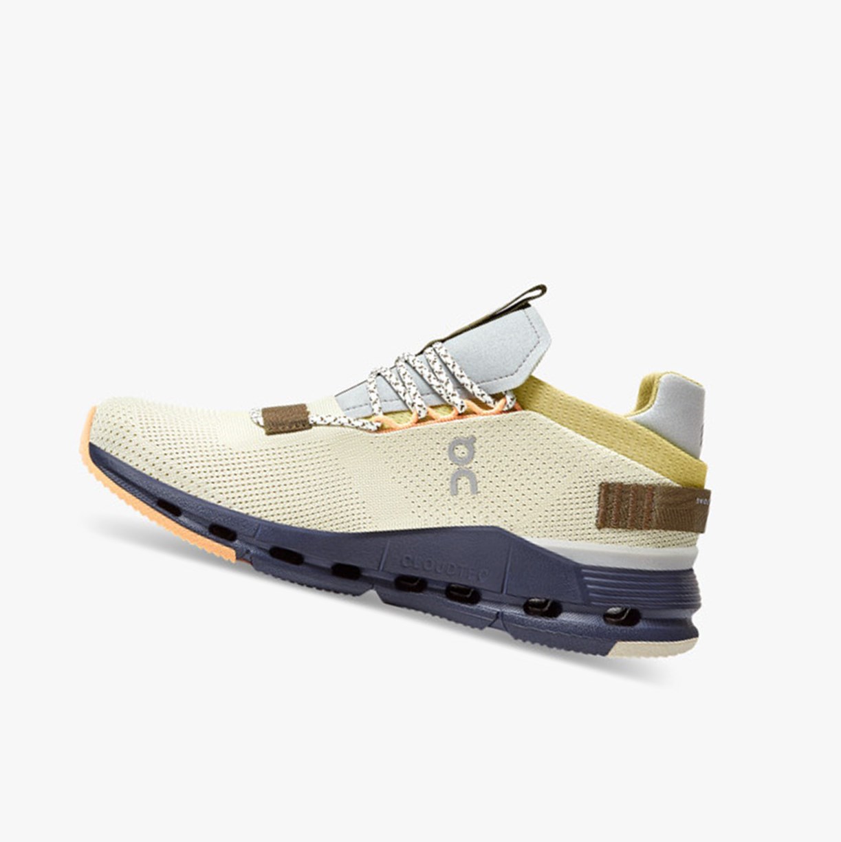 Tenis On Running Cloudnova Mujer Cream/Camo | 9124687-XM