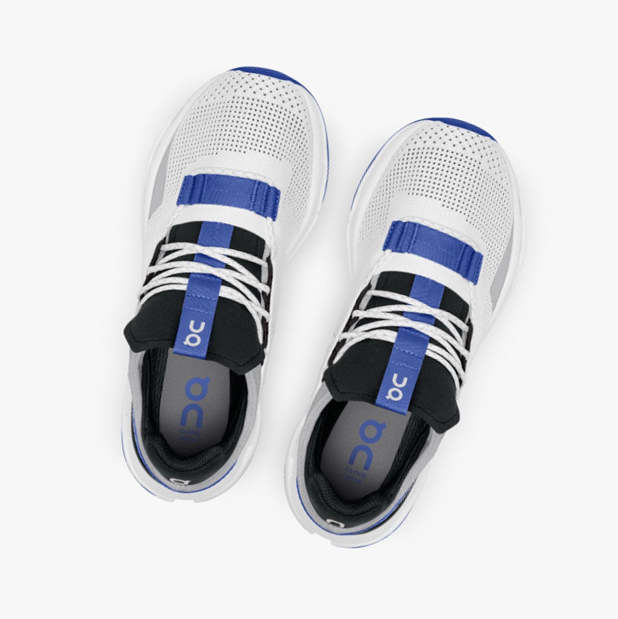 Tenis On Running Cloudnova Mujer White/Cobalt | 3480261-IO