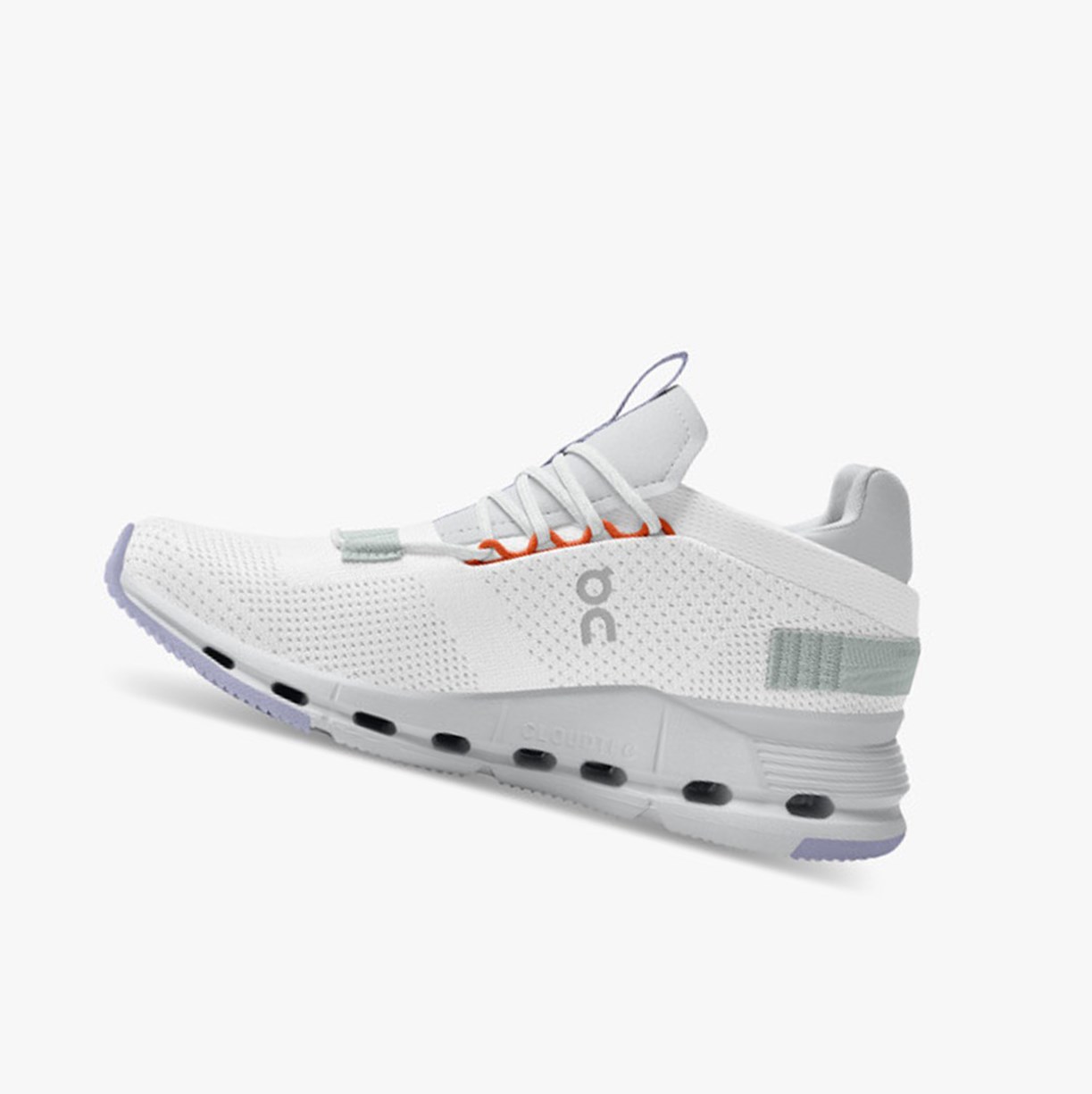 Tenis On Running Cloudnova Mujer White/Glacier | 9251746-NH