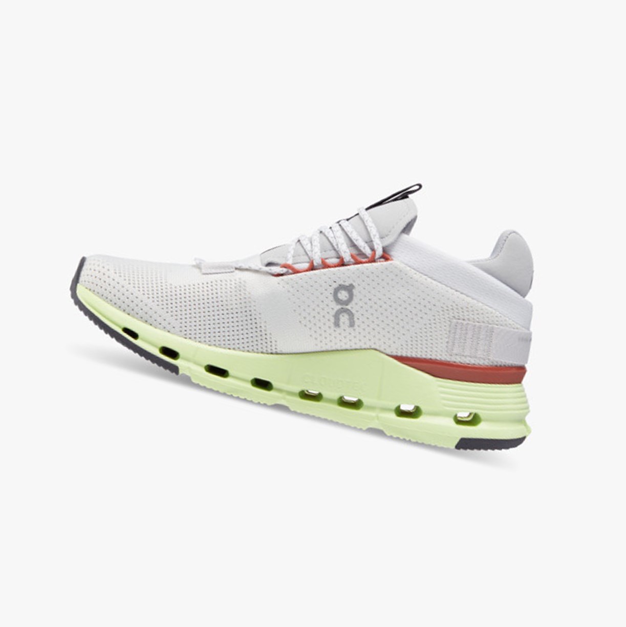 Tenis On Running Cloudnova Mujer White/Limelight | 3075196-SH