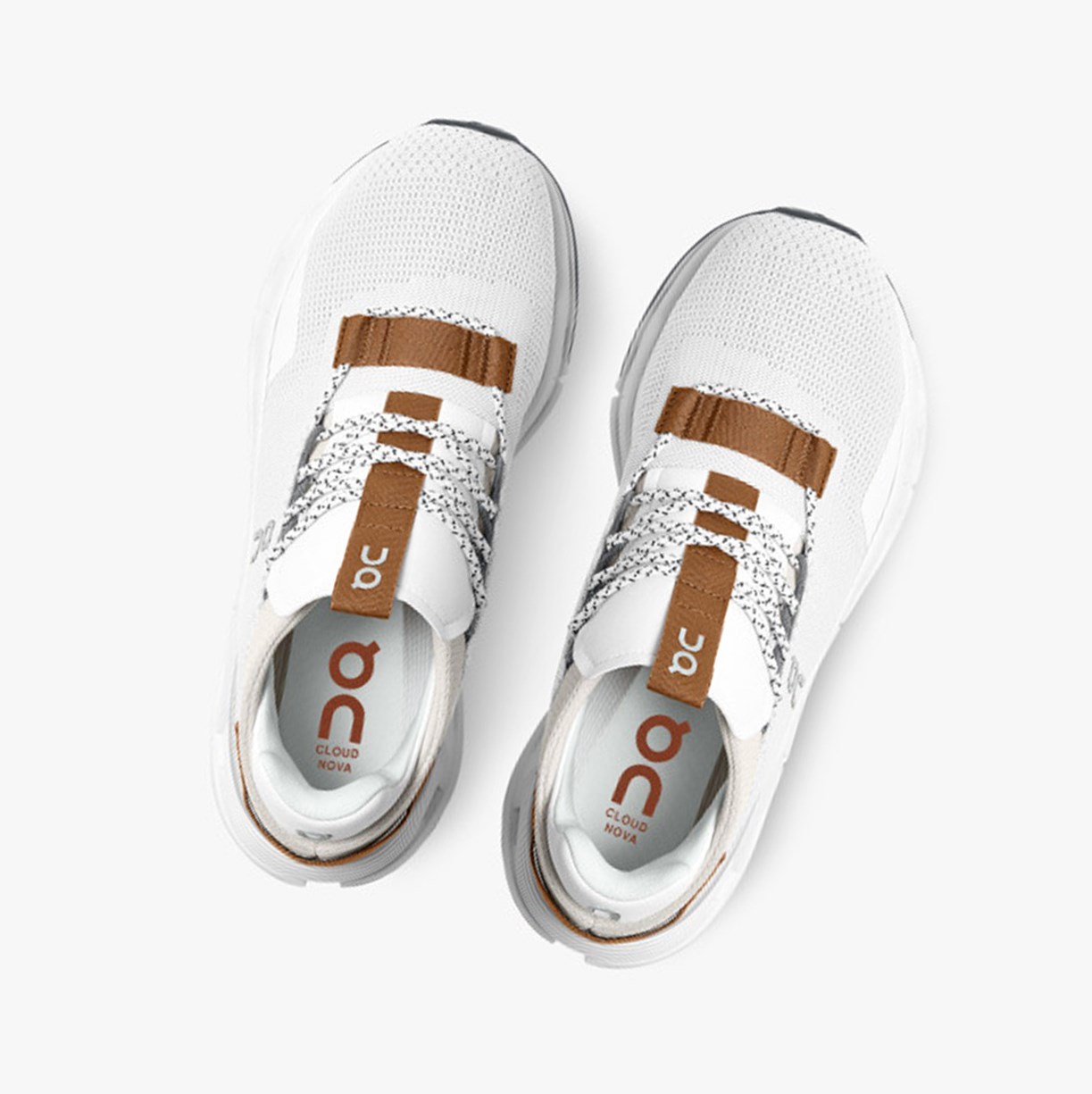 Tenis On Running Cloudnova Mujer White/Pearl | 4739258-MB