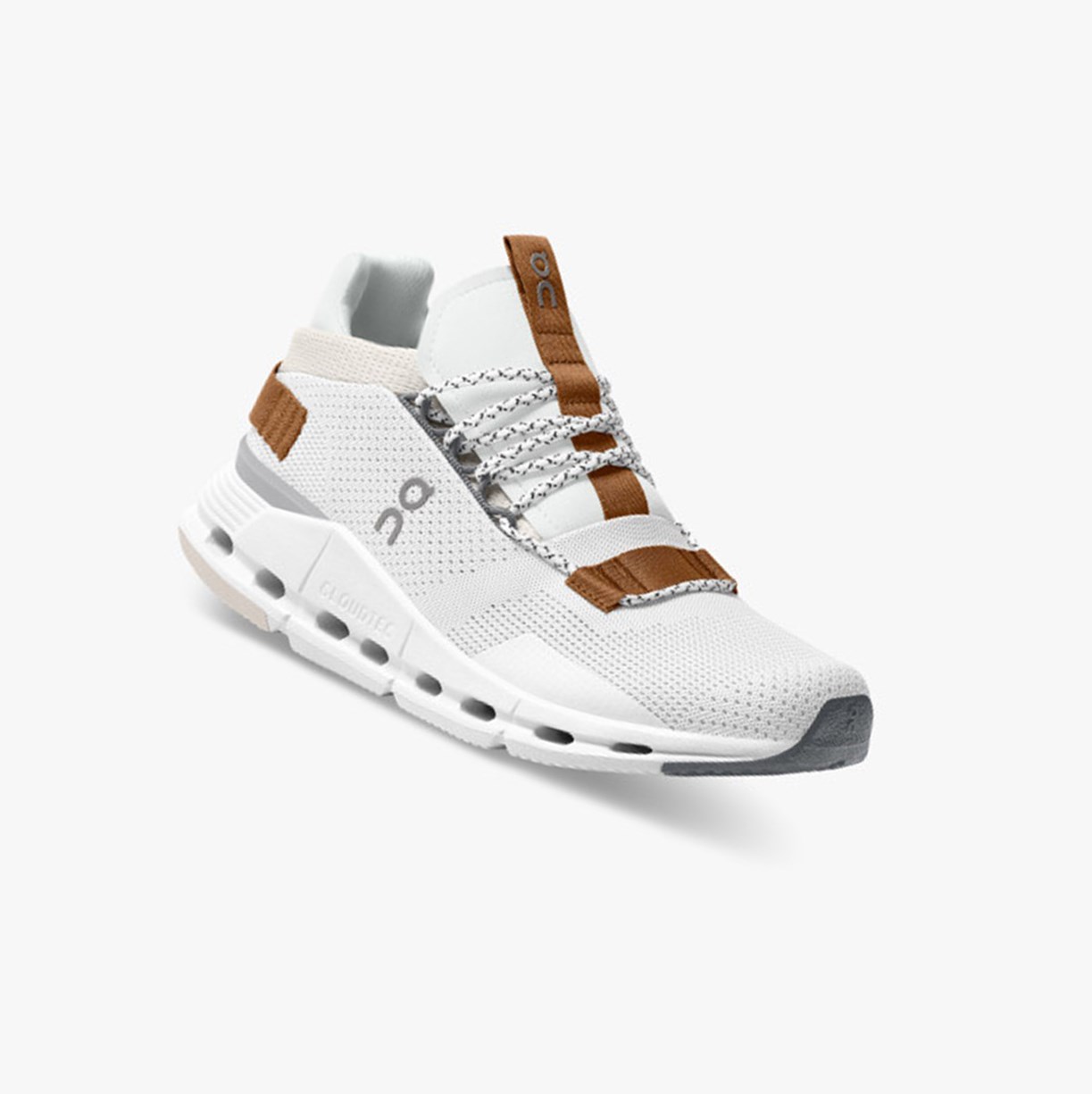Tenis On Running Cloudnova Mujer White/Pearl | 4739258-MB