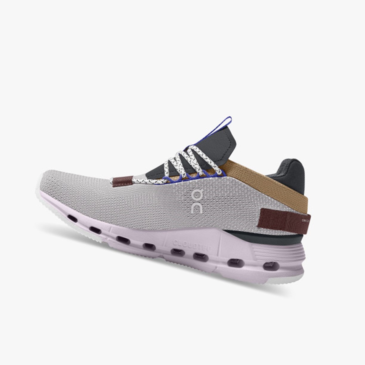 Tenis On Running Cloudnova Mujer Zinc/Lily | 0854692-BY
