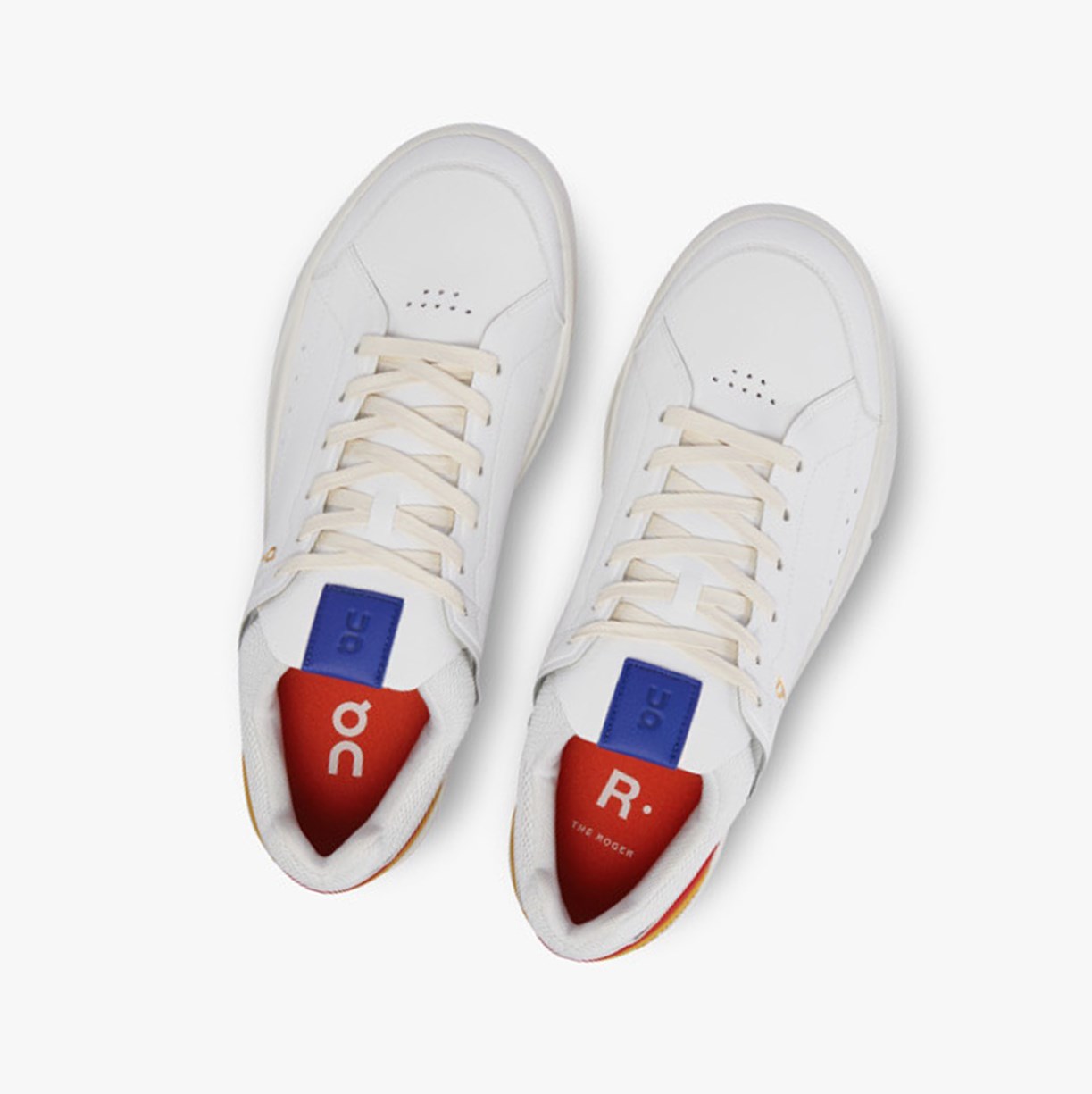 Tenis On Running THE ROGER Centre Court Hombre White/Mustard | 1340592-BL