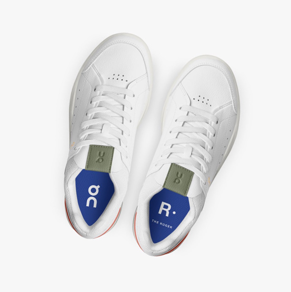 Tenis On Running THE ROGER Centre Court Mujer White/Coral | 4263157-XE