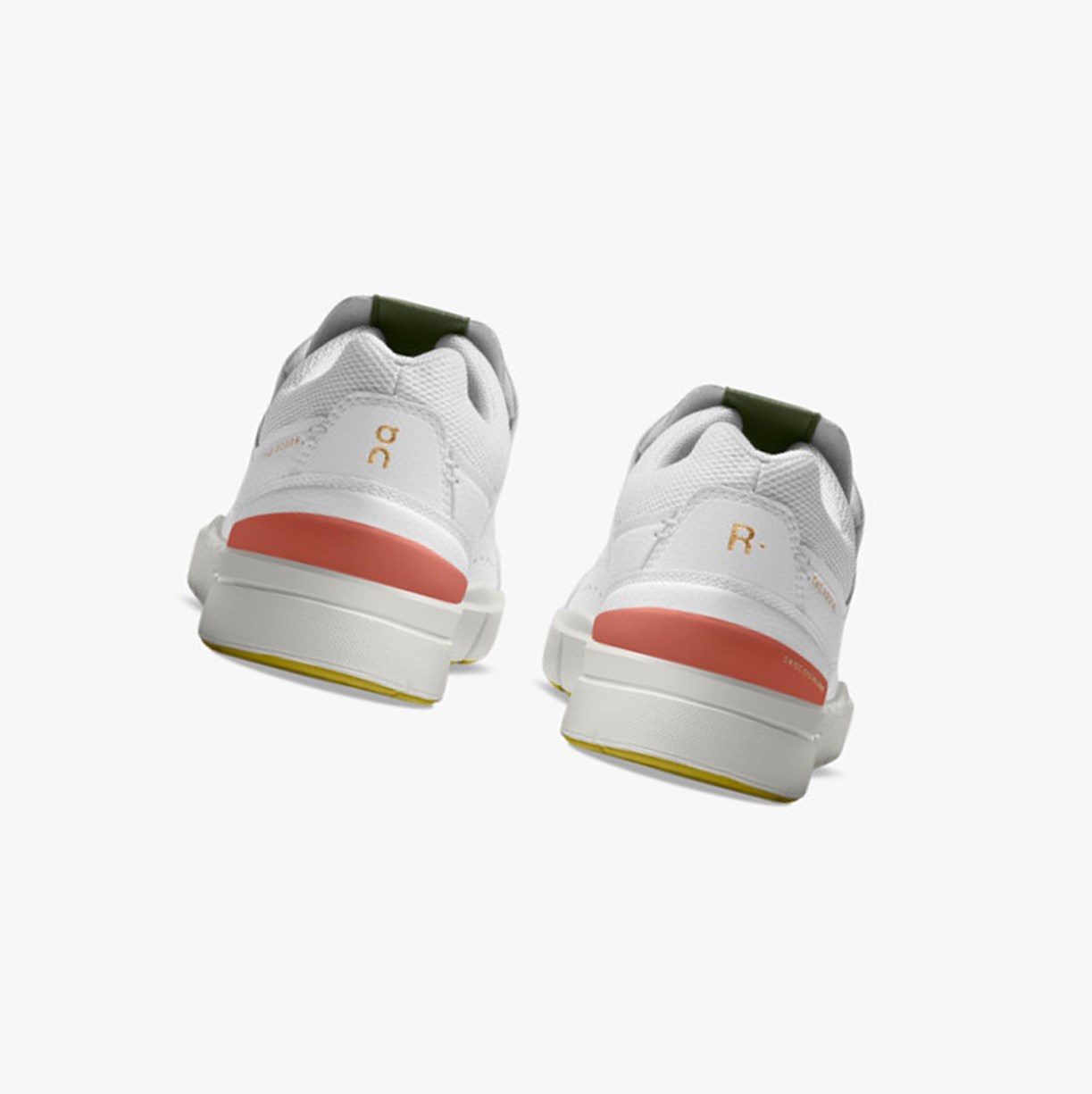 Tenis On Running THE ROGER Centre Court Mujer White/Coral | 4263157-XE
