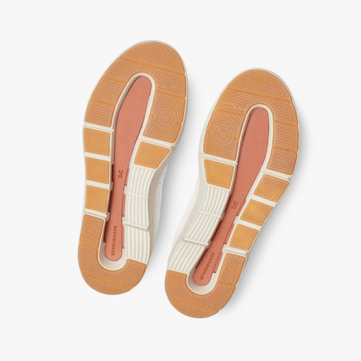 Tenis On Running THE ROGER Centre Court Mujer White/Sienna | 8324570-LA